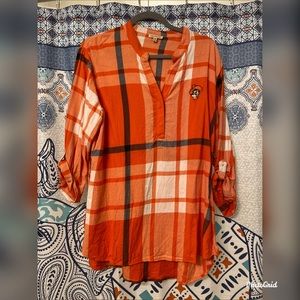 Plaid Oklahoma State Flannel